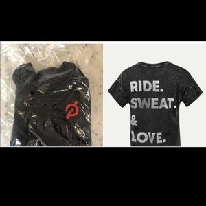 Peloton NWT Ride Sweat Love T-shirt